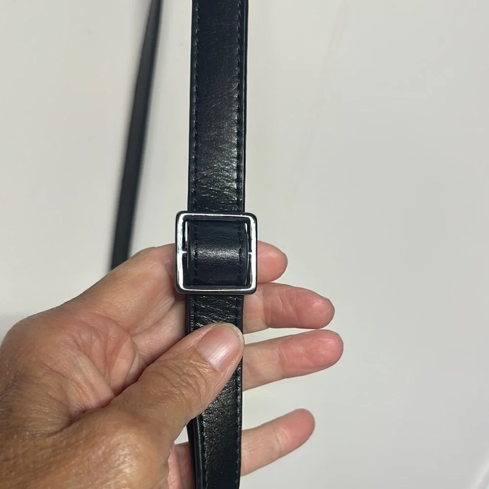 Margot Black Messenger Bag Sleek Design